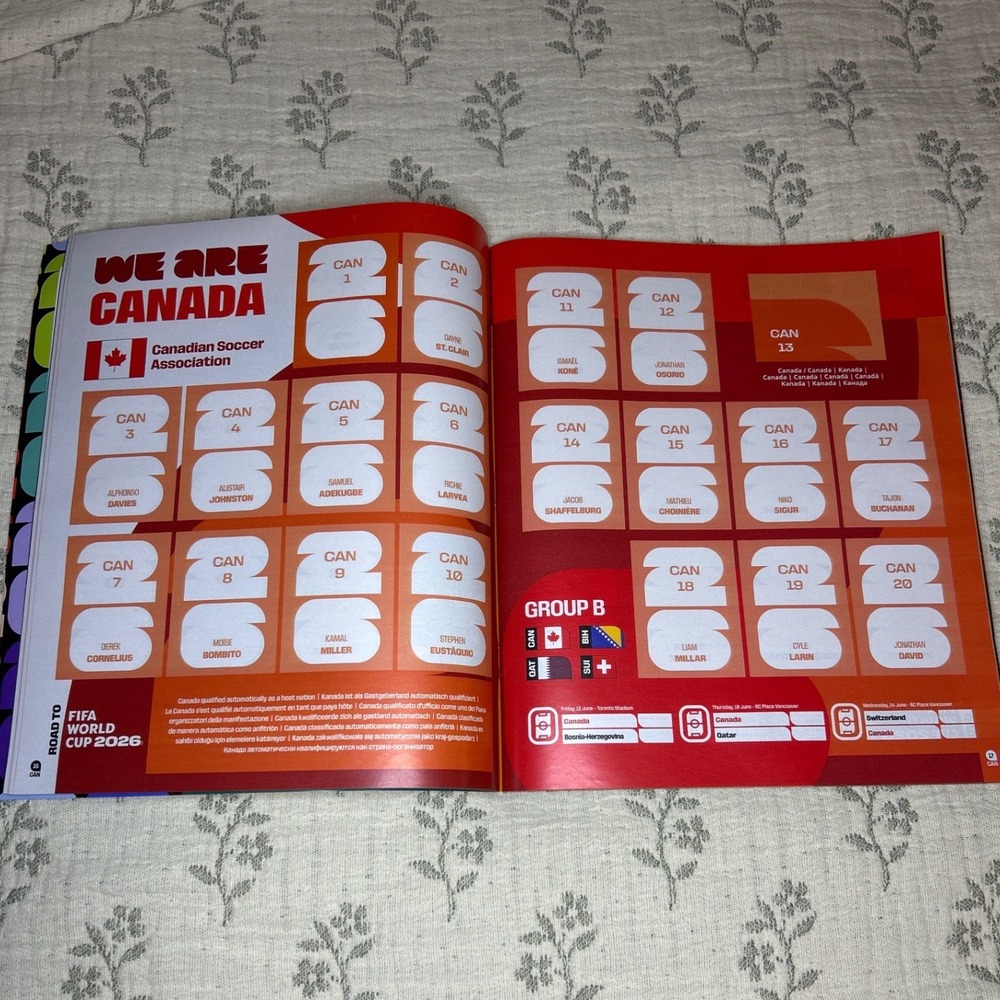Panini FIFA World Cup 2026 Official Sticker Album EMPTY Soccer Collector SOFT - Picture 11 of 16